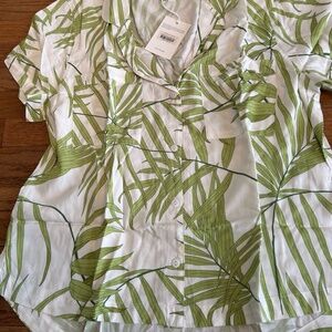 Piyama Pajamas & Matching Robe Large NWT